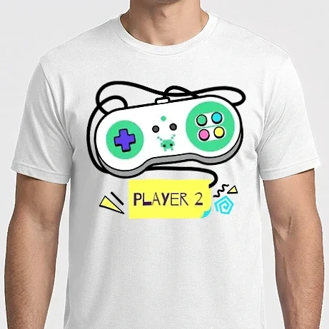 Férfi Imperial póló - Video games Player 2