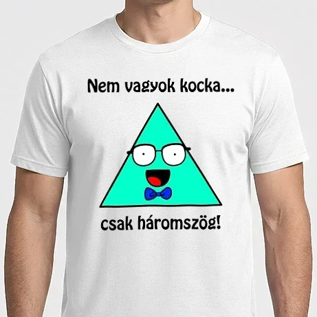 Férfi Imperial póló - Nem vagyok kocka... Csak háromszög!