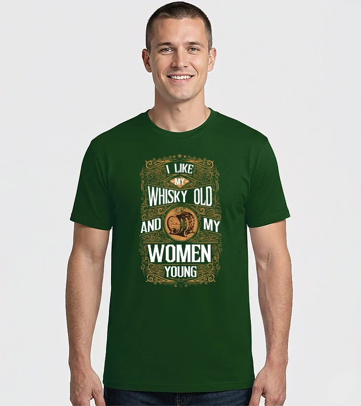 I like my Whisky Old – Férfi Imperial póló