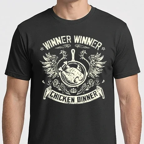 Férfi Imperial póló - Winner Winner Chicken Dinner