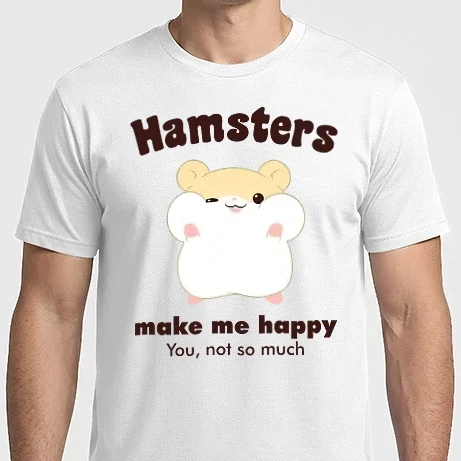 Férfi Imperial póló - Hamsters make me happy