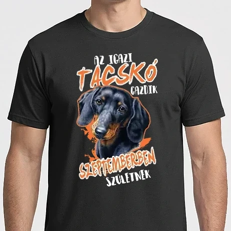 Férfi Imperial póló - Tacskó Szeptemberben