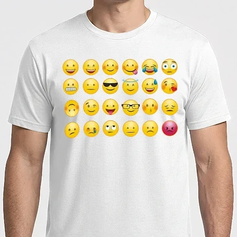 Férfi Imperial póló - emoji
