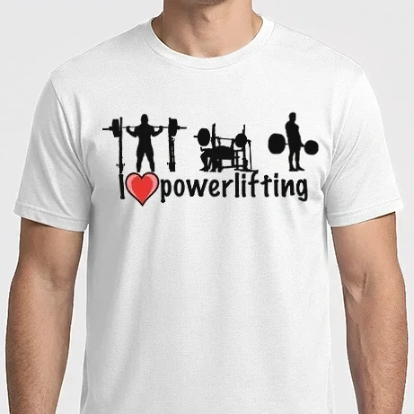 Férfi Imperial póló - I love powerlifting