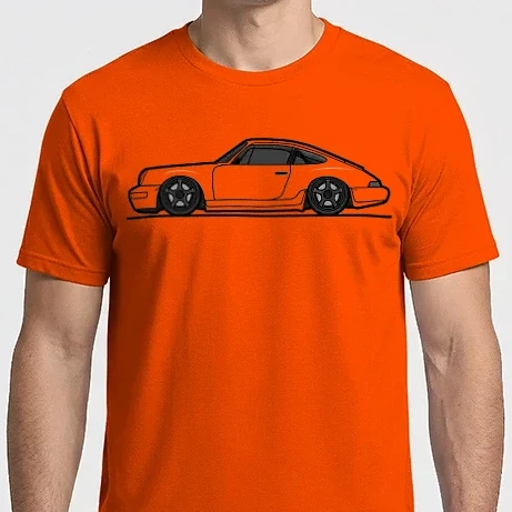 Férfi Imperial póló - Porsche 964