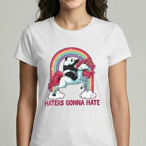 Női Imperial póló - HATERS GONNA HATE