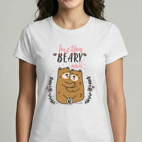 Női Imperial póló - LoveU BEARY much