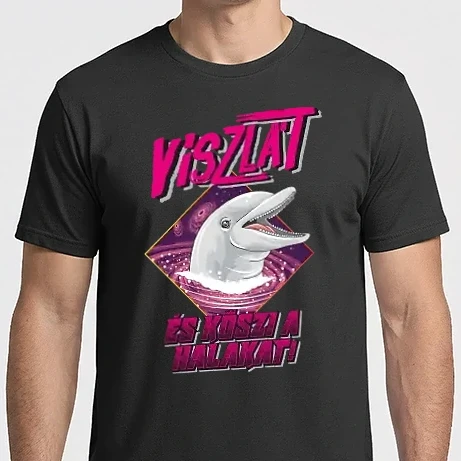 Férfi Imperial póló - VISZLÁT ÉS KÖSZI A HALAKAT