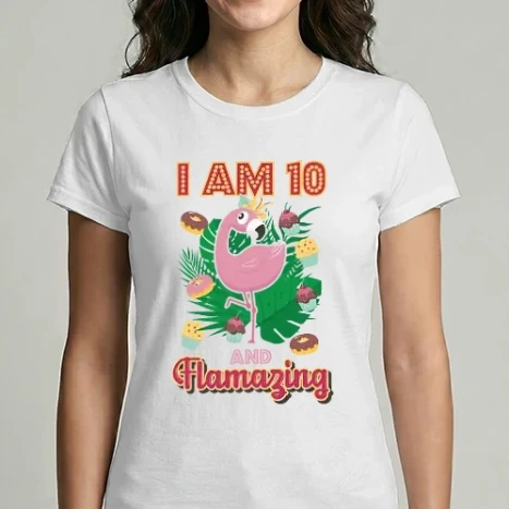 Női Imperial póló - FLAMAZING SZÜLINAPOS 10 éves