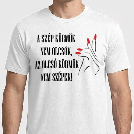 Férfi Imperial póló - A szép körmök nem olcsók