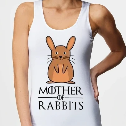 Női top - Mother of Rabbits
