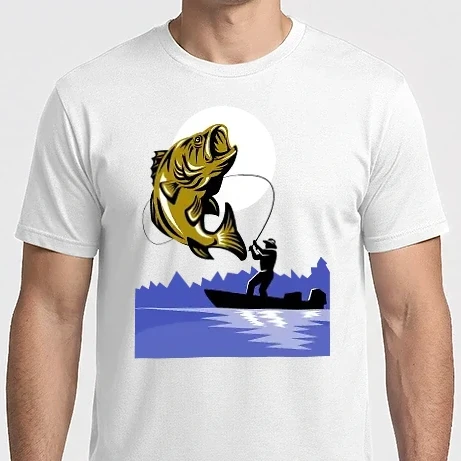 Férfi Imperial póló - fishing
