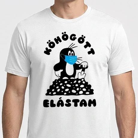 Férfi Imperial póló - Kisvakon - Köhögött elástam!