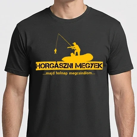 Férfi Imperial póló - Horgászni megyek 