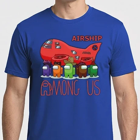 Férfi Imperial póló - Among us - Airship