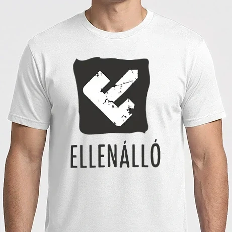 Férfi Imperial póló - Ellenálló embléma - fekete