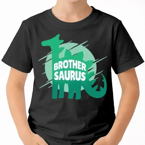 Uniszex gyerek Póló - BrotherSaurus