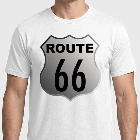 Férfi Imperial póló - Route 66