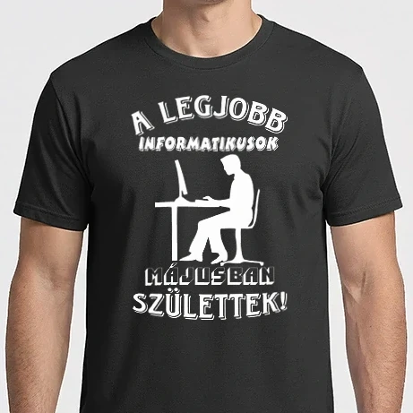 Férfi Imperial póló - Informatikus férfi szülinapja május