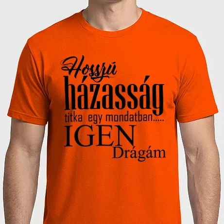 Férfi Imperial póló - házasság