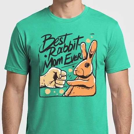 Férfi Imperial póló - Best Rabbit Mom Ever