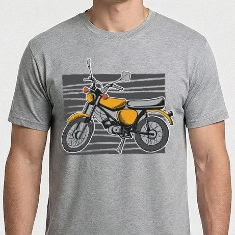 Férfi Imperial póló - Retro motor