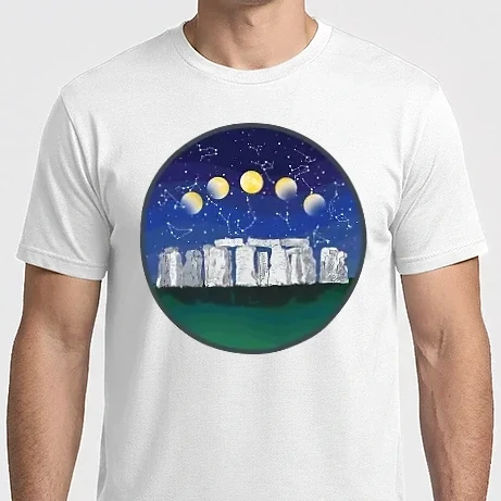 Férfi Imperial póló - Stonehenge
