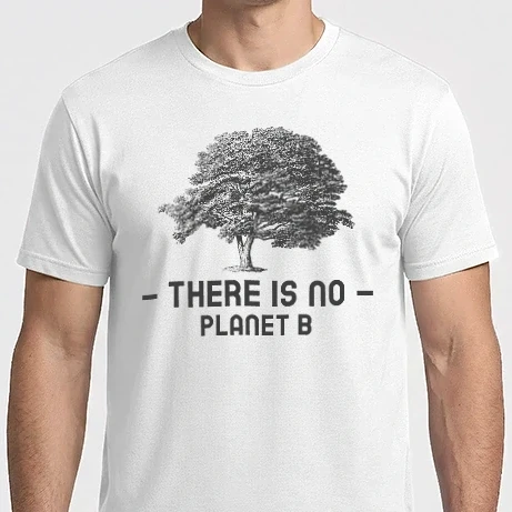 Férfi Imperial póló - There is No planet B