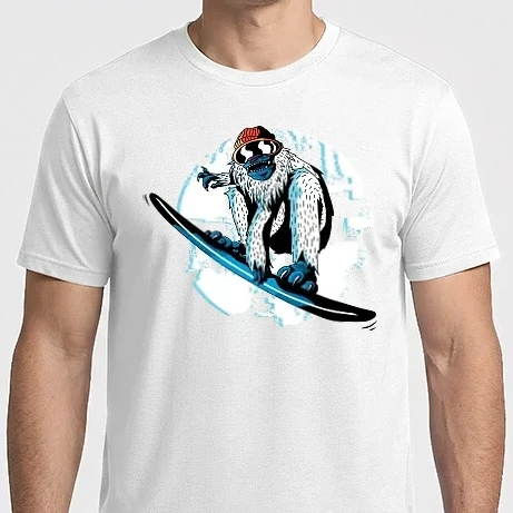 Férfi Imperial póló - Snowboardos Jeti