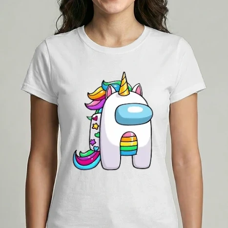Női Imperial póló - Among Us Unicorn