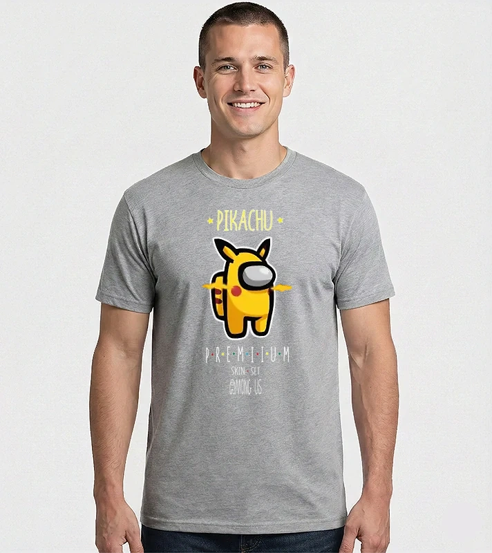 Among us Pikachu 2 premium skin set – Férfi Imperial póló