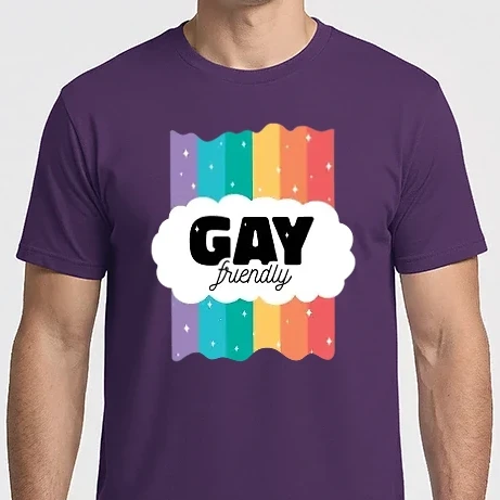 Férfi Imperial póló - Gay friendly