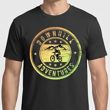 Férfi Imperial póló - Downhill adventures