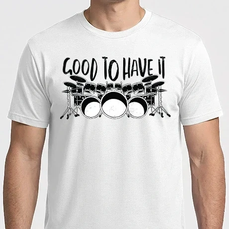 Férfi Imperial póló - Drum Set