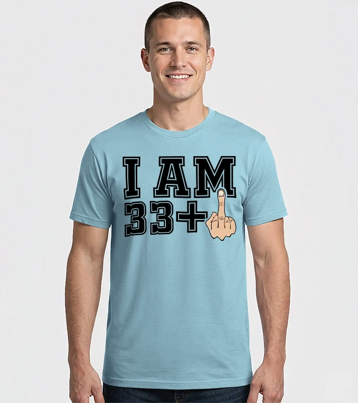 I am 34 – Férfi Imperial póló