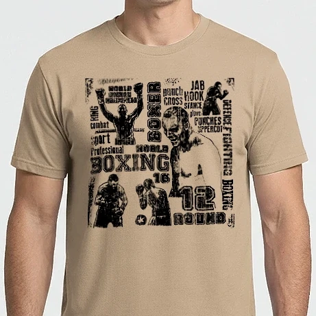 Férfi Imperial póló - Box - ökölvívók - ring