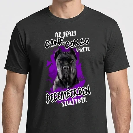 Férfi Imperial póló - Cane Corso December