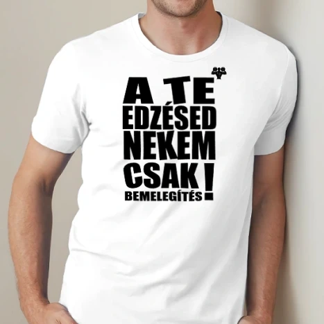 Férfi prémium fit kerek nyakú póló - A TE EDZÉSED