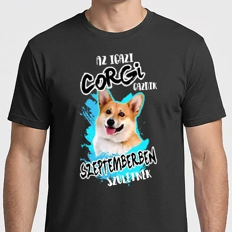 Férfi Imperial póló - Corgi Szeptember