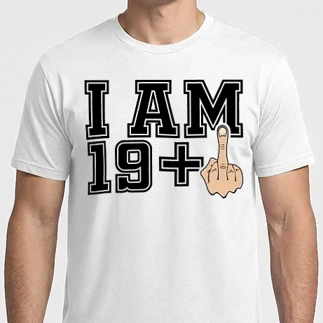 Férfi Imperial póló - I am 20
