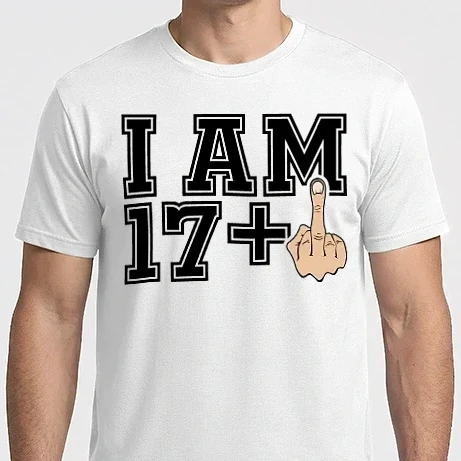 Férfi Imperial póló - I am 18