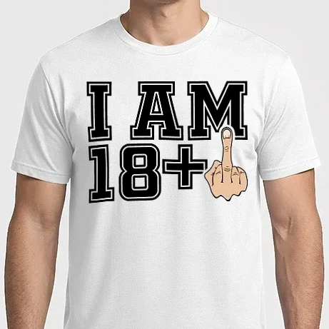 Férfi Imperial póló - I am 19