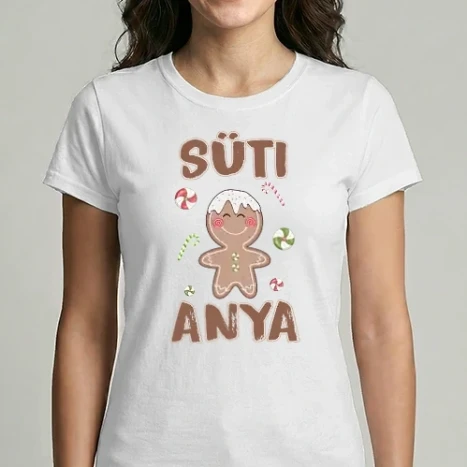 Női Imperial póló - Süti Anya Családi póló Anyának