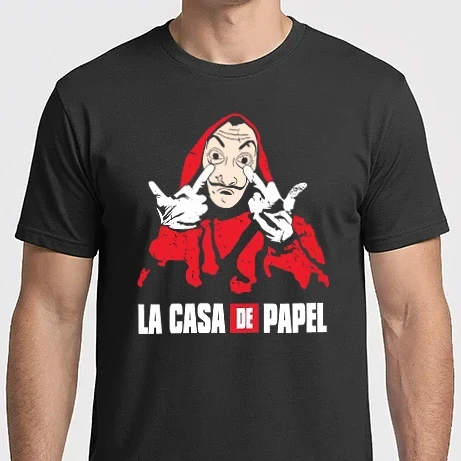 Férfi Imperial póló - La Casa De Papel Middlehand