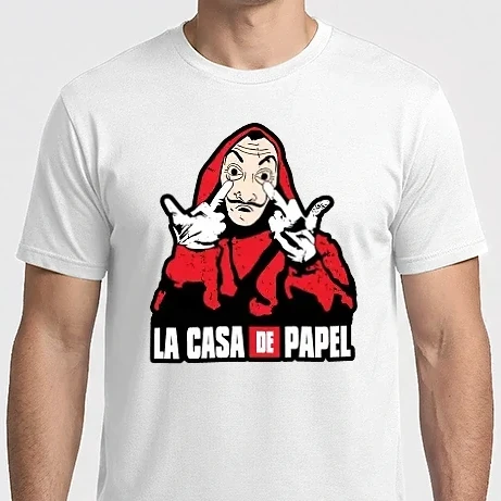 Férfi Imperial póló - La Casa De Papel Middlehand