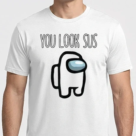 Férfi Imperial póló - You look Sus - Impostor