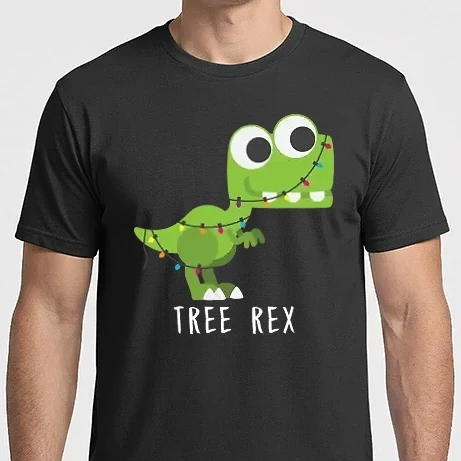 Férfi Imperial póló - Tree Rex Karácsony