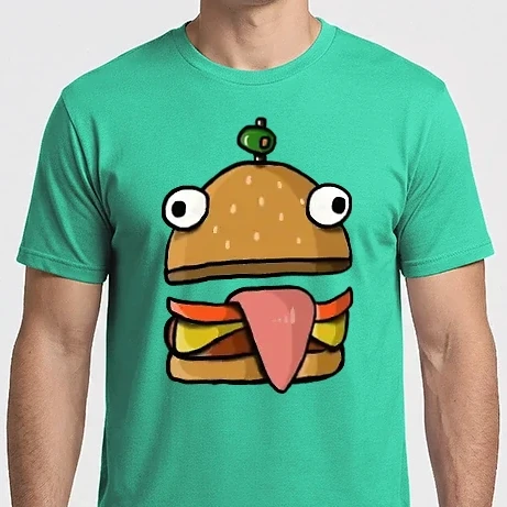 Férfi Imperial póló - Durr burger - Fortnite