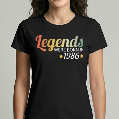 Női Imperial póló - Legends were born in 1986