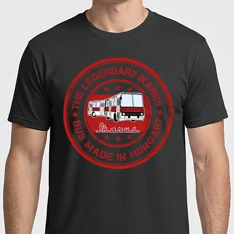 Férfi Imperial póló - The legendary ikarus bus made in hungary 